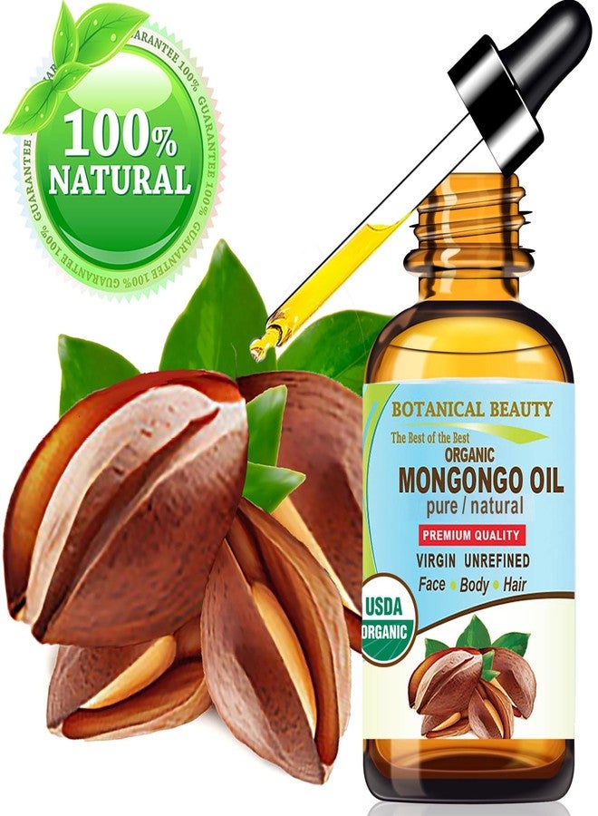 Botanical Beauty Organic MONGONGO OIL Manketti Seed Oil 100% Pure Natural Virgin Unrefined Cold-Pressed Carrier Oil for Face Skin Body Hair Lip Nails Rich in Vitamin E (0.5 Fl Oz 15 ml) - Image 2